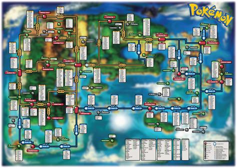 Pokemon locations in Pokemon Mega Power. : .